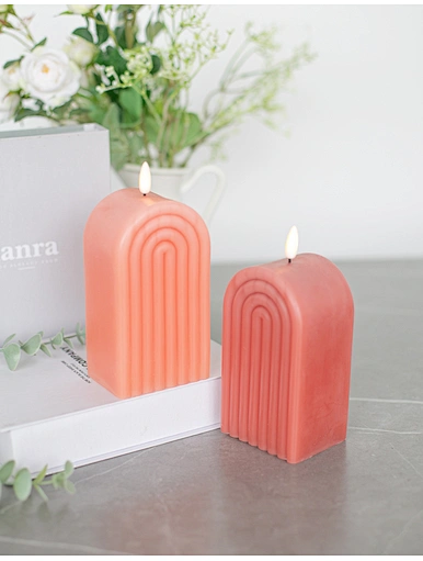 real wax flameless candle